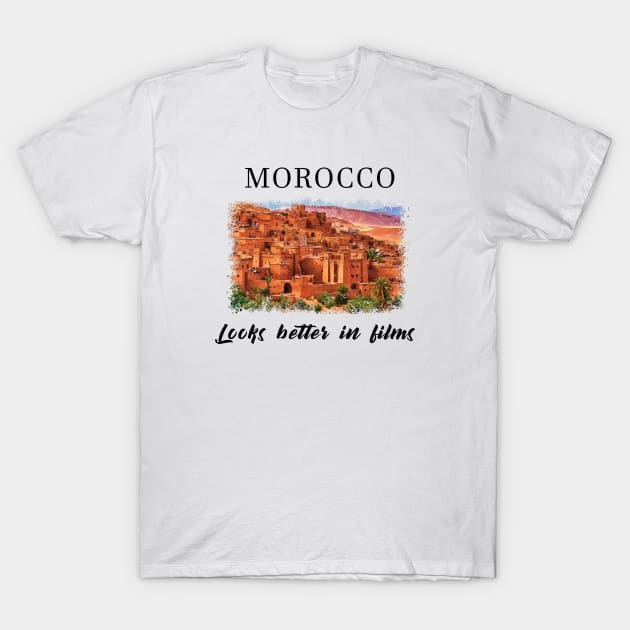 Morocco T-Shirt by TravelGiftDesign